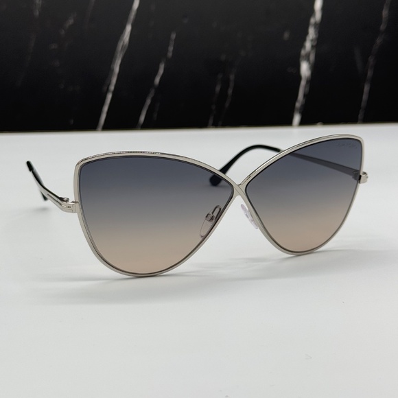 NEW TOM FORD TF569 16B WOMEN BUTTERFLY SUNGLASSES TOM FORD ELISE-02 FT0569/S 16B main image 8